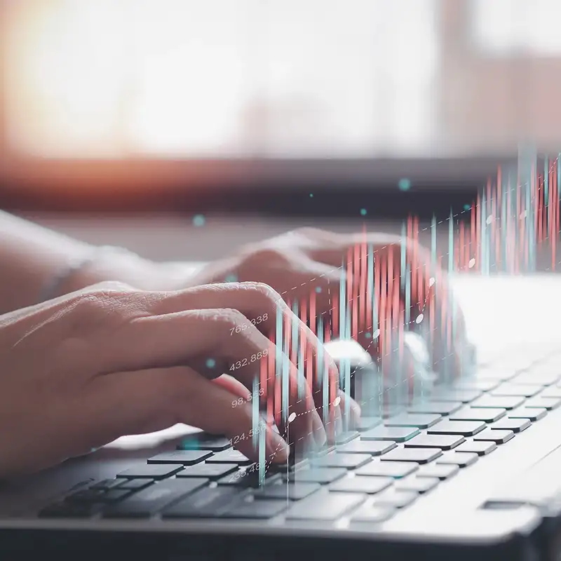 looking at mobile phone